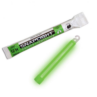 Baton lumineux Snaplight - vert - 12 heures