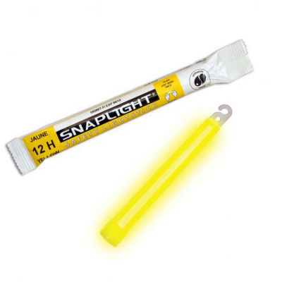 Baton lumineux Snaplight - jaune - 12 heures