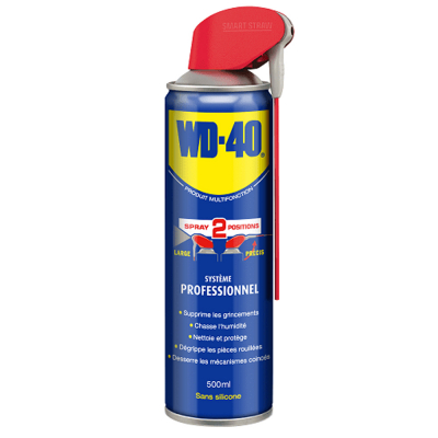 WD-40 - aérosol de 500 ml - double position