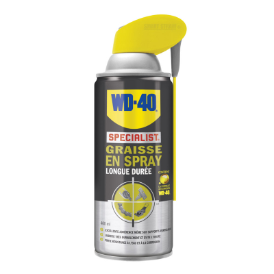 WD-40 spécialist graisse longue durée - aérosol de 400 ml