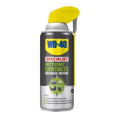 WD-40 spécialist nettoyant contact - aérosol de 400 ml