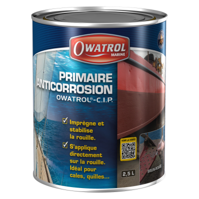 Primaire antirouille RUSTOL CIP - 2.5 L