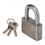 Reference : CAD0062 - Cadenas tout inox HR - 50 mm - En blister