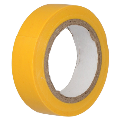 Ruban isolant 15 mm x 10 m - jaune