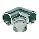 Reference : ACC0651 - Angle 3 voies inox - 22 mm